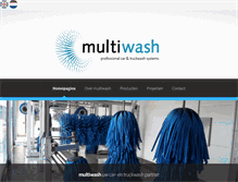 Tablet Screenshot of multiwash.nl